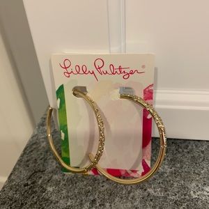Lilly Pulitzer Zanzibar Hoop Earrings